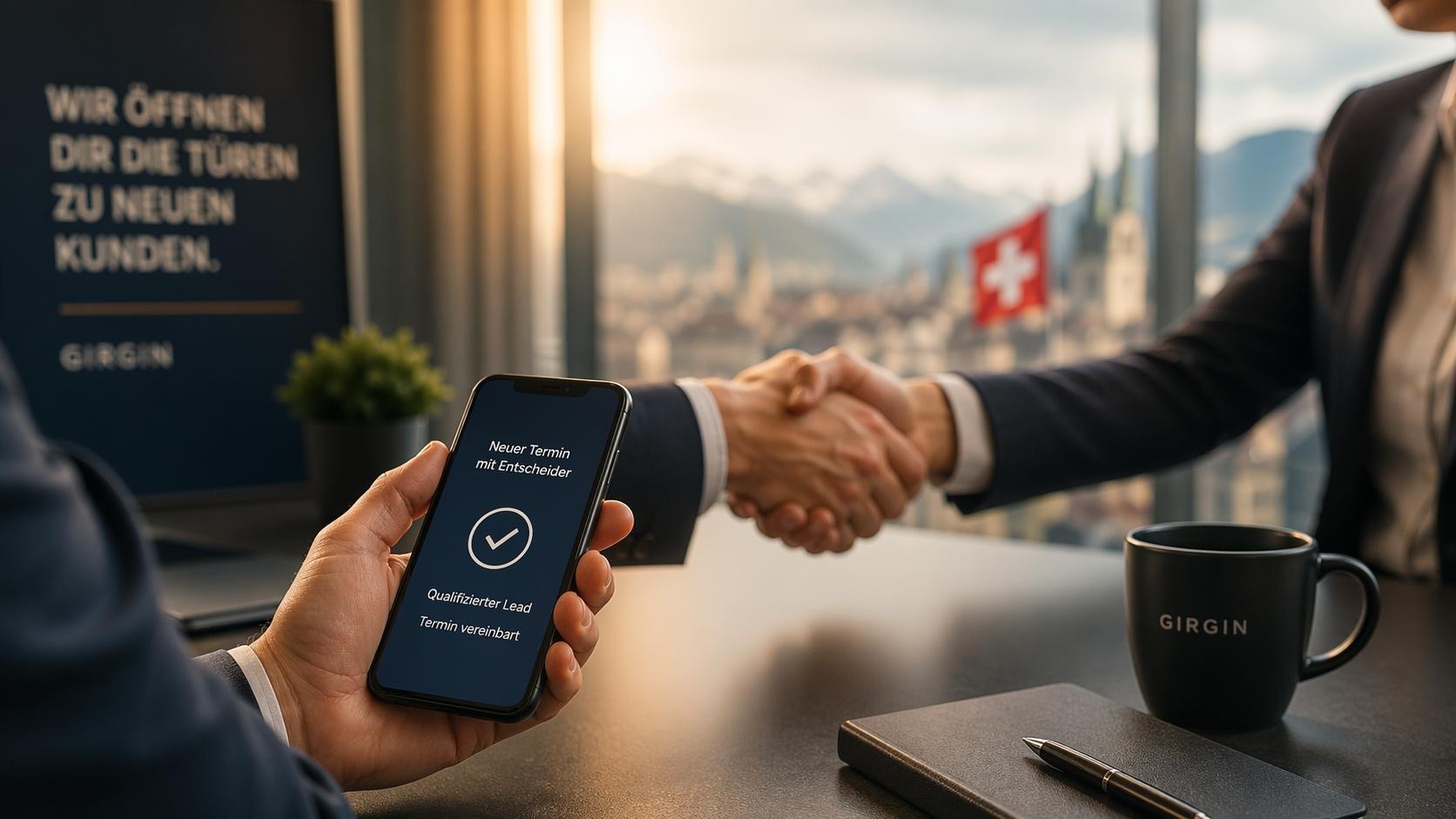 B2B Kaltakquise per Telefon - Qualifizierte Termine mit Entscheidern in der Schweiz