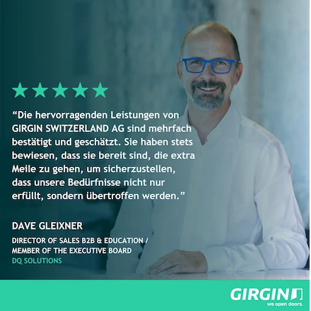 Kunde der GIRGIN Switzerland AG